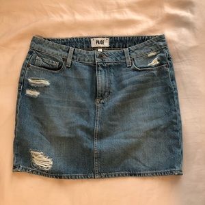 PAIGE denim skirt